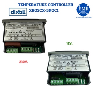 DIXELL(ดิคเซลล์) TEMPERATURE CONTROLLER XR02CX-5N0C1