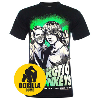 Gorilladumb เสื้อยืดลายวงดนตรี อเล็กซ์ เทอร์เนอร์ อาร์กติกมังกีส์ Alex Turner Arctic Monkeys