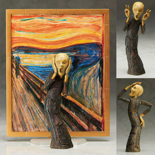 Figma ฟิกม่า Model Figure First Table Museum The Scream หวีด เดอะสครีม Edvard Munch จิตรกร เอ็ดเวิร์ด มุงค์