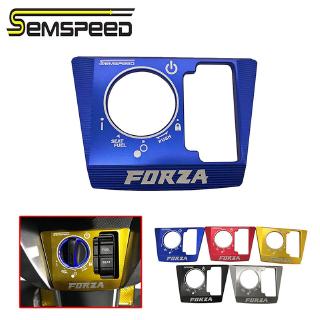 Semspeed CNC แต่งคอนโทรลสวิทซ์กุญแจ สำหรับ Honda Forza 350 2020