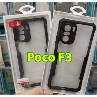 Xiaomi POCO F3 XUNDD Beatle Series แบบขอบแข็ง-หลังแข็งแบบใส เคสกันกระแทก คลุมกล้อง (ของแท้100%)