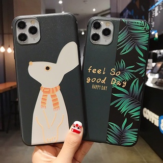 เคสโทรศัพท์มือถือ Tpu ลายกระต่ายและใบไม้สีเขียวสําหรับ Xiaomi Poco F3 X3 Pro Redmi Note 10S 9S 10 9 8 7 Pro 3D