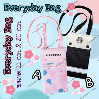 Starbucks Everyday Bag กระเป๋า พกพาใส่โทรศัพท์‼️พร้อมส่ง‼️