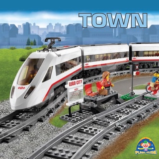 บล็อคตัวต่อ รถไฟโดยสารความเร็วสูง TOWN 40015 จำนวน 659 ชิ้น