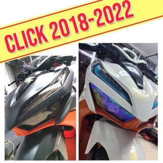 Click150i-125i ฟิล์มไฟหน้าClick2018-2020กันรอยไฟหน้า ฟิล์มกันรอย