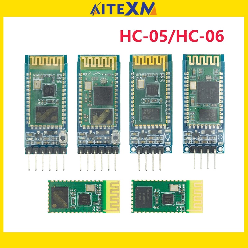 โมดูลตัวรับส่งสัญญาณบลูทูธไร้สาย HC-05 HC 05 HC-06 HC 06 RF RS232 TTL เป็น UART สําหรับ ard