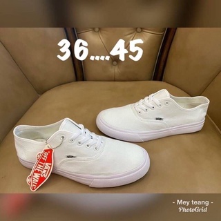 รองเท้า Vans Authentic Classic size 36..45 รองเท้าแฟชั่นรองเท้าผ้าใบ สินค้าพร้อมส่ง