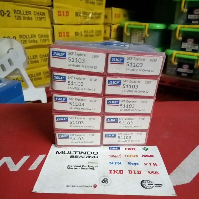 แบริ่ง Thrust 51103 SKF ORIGINAL