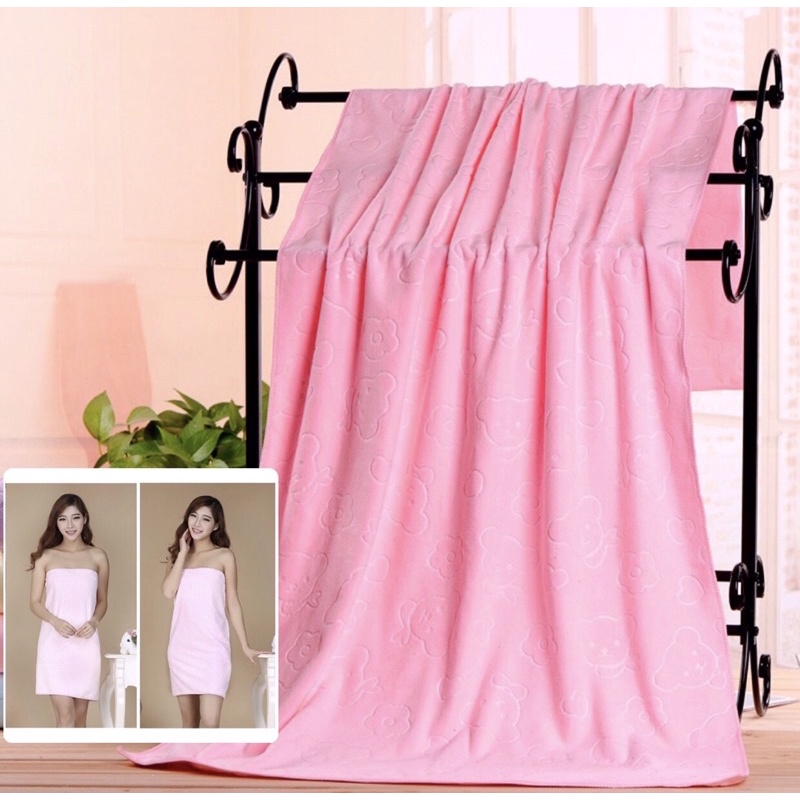 [พร้อมส่ง] ผ้าขนหนู ขนาด70x140