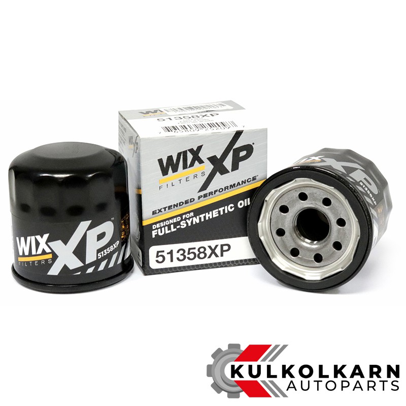กรองน้ำมันเครื่อง WIX XP สำหรับ SUBARU/MARCH/ALMERA/TIIDA/MAZDA3'04 / BIGBIKE (51358XP) รับประกันของ