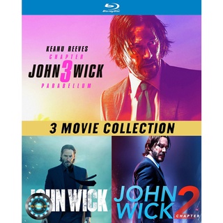 Bluray หนัง John Wick จอห์น วิค แรงกว่านรก Collection