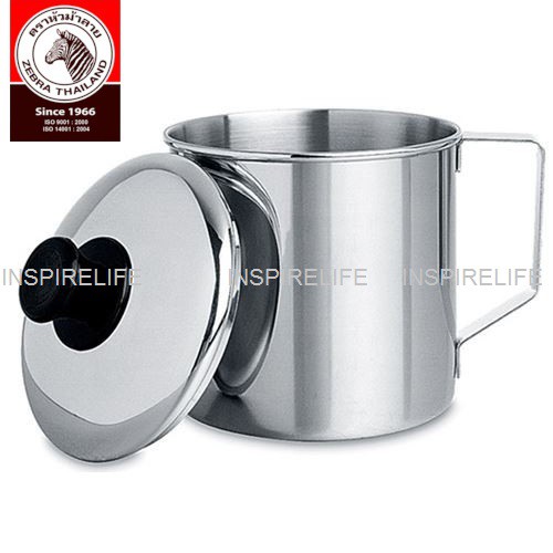 Zebra STAINLESS STEEL MIGHTY แก้วกาแฟไม่ติด
