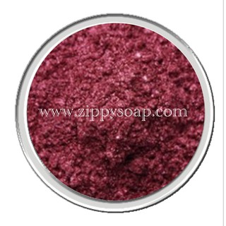 Mica แดงเข้มอมชมพูเหลือบเงิน Mauve Rose (30 g) lip grade 001672