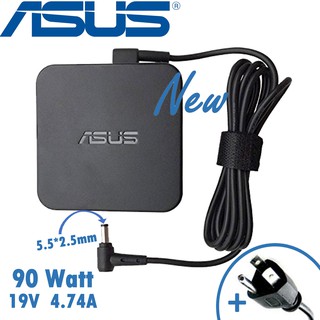 รุ่นใหม่ Asus Adapter ของแท้ 19V/4.74A 90W หัวขนาด 5.5*2.5mm สายชาร์จ อะแดปเตอร์