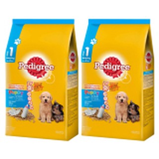 Pedigree Milk Flavor for Puppies Food 0-6 mths 1.5kg (2 Bags) อาหารสุนัข เพดดีกรี สำหรับ ลูกสุนัข ทุกสายพันธุ์