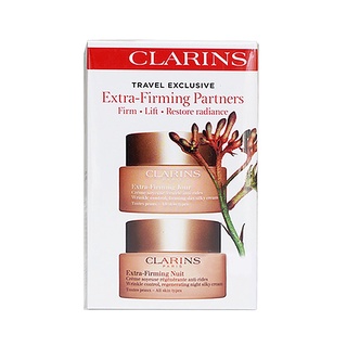 Clarins ชุดครีมกระชับผิวหน้า กลางวัน และกลางคืน