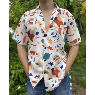 🌴เสื้อเชิ้ตฮาวาย🌴 ราคาถูก #W004