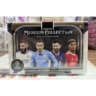 พร้อมส่ง !!! 2021-22 Topps UEFA Champions League Museum Collection Soccer Hobby Box