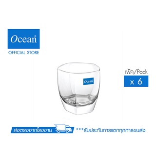 OCEAN แก้ววิสกี้ SENSATION ROCK 205 ML. (Pack of 6)