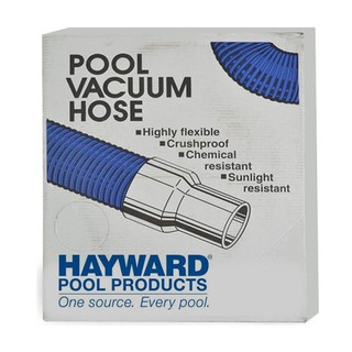 สายดูดตะกอน สระว่ายน้ำ Hayward Vacuum Hose Pipe with 1.5 Inch Swivel Connection 7.5m