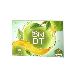 🍏BIKI DT บิกิ ดีที ดีท็อกซ์ มี 10เม็ด แผงเขียว🍏