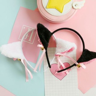 ที่คาดผมแมวน่ารักฟรุ้งฟริ้งนุ่มนิ่ม ขนฟู คาดผมคอสเพลย์เซ็กซี่ Cute Cat Headband M23