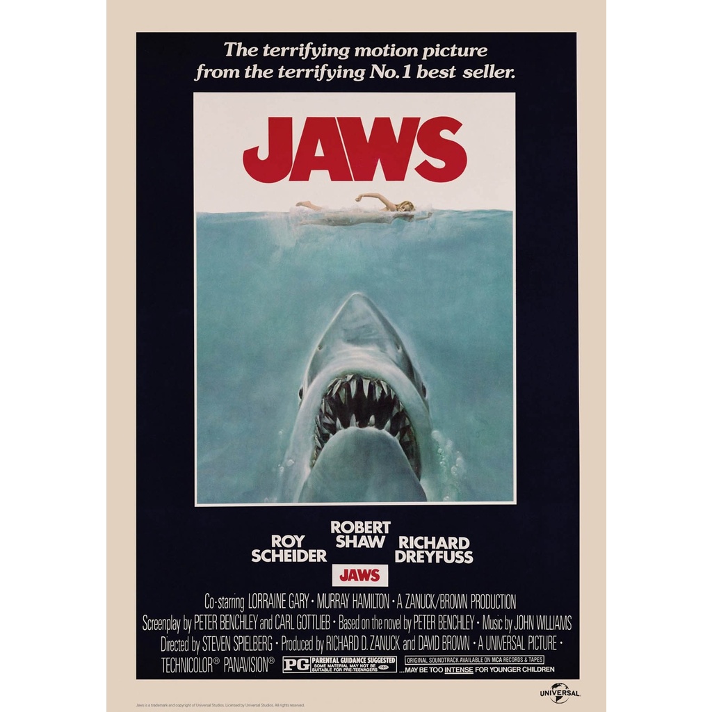 #โปสเตอร์Jaws #โปสเตอร์ภาพยนตร์ #ของแต่งห้องราคาถูก #ของขวัญวันเกิด #ของขวัญวันครบรอบ