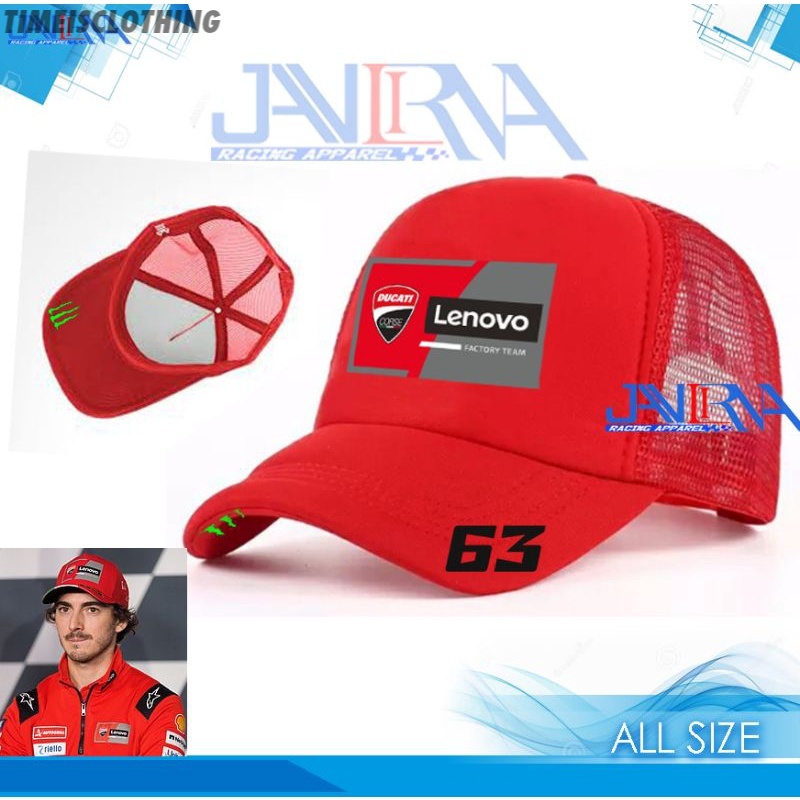 โรงงาน Ducati Lenovo Racing motogp TIC Trucker Hat