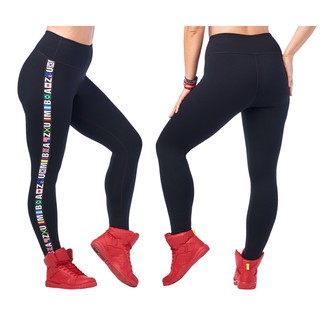 Zumba Dance League High Waisted Ankle Leggings (กางเกงเลคกิ้งออกกำลังกายซุมบ้าและโยคะ)