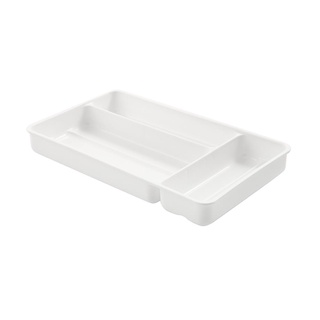 ถาดใส่อุปกรณ์ในครัว 3 ช่อง KEYWAY V1028 สีขาว3-COMPARTMENT SILVERWARE TRAY KEYWAY V1028 WHITE