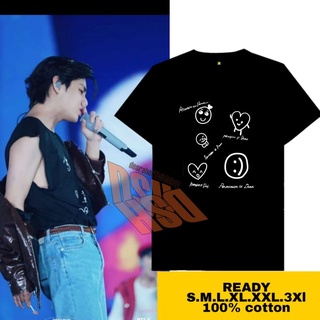 เสื้อยืดแขนสั้น พิมพ์ลาย Bts เต้นรําบนเวที EMOTICON