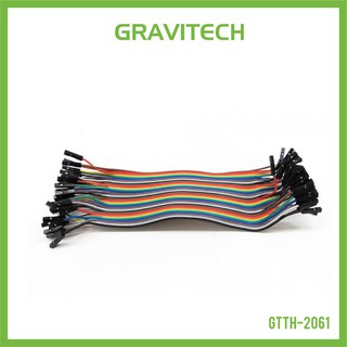 [Gravitechthai]Premium Female/Female Jumper Wires - 15cm x40