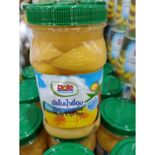 Dole พีชในนํ้าเชื่อม​ ชนิดหวานน้อยตราโกล 660กรัม