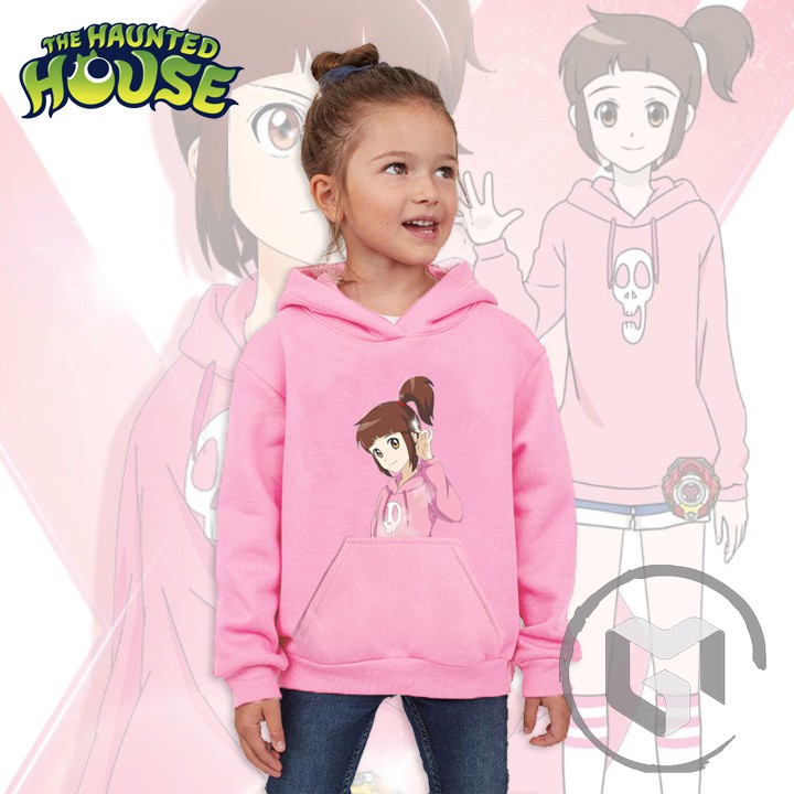 CHILDRENS HOODIE SWETER JACKET WITH HARI KOO SHINBI HOUSE CHARACTER 6