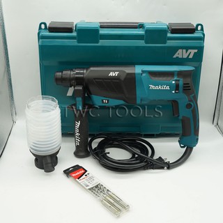 MAKITA สว่าน สว่านโรตารี่ 3 ระบบ ขนาด 26มม. (800W) รุ่น HR2631FX1