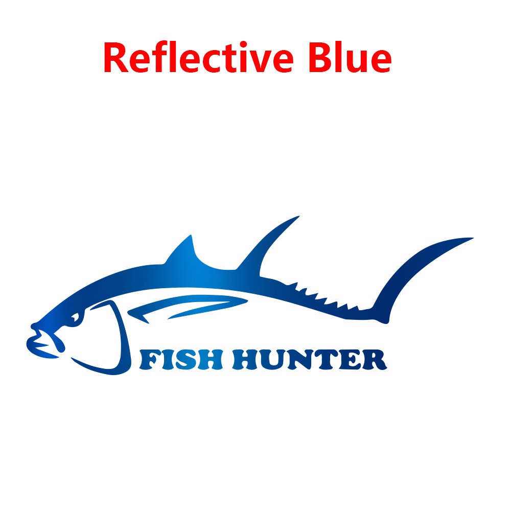 Fishing Hunter Decal Bucket Tackle Shop Fishhook สติกเกอร์ถังปลากล่องรถไวนิล Decals ราคา ถูกที่สุด ดีลบีเคเค แกลเลอรีภาพที่ 6