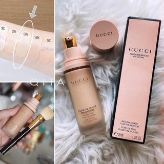 GUCCI Natural Finish Fluid Foundation 30mL (King Power) #130w