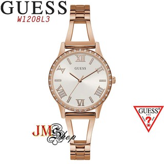 Guess Lucy นาฬิกาข้อมือผู้หญิง สายสแตนเลส รุ่น W1208L3