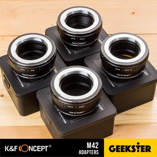 K&amp;F เมาท์แปลง  M42 Lens Adapter ( M42-FX / M42-NEX / M42-m43 , m4/3 / M42-EOS M , EFM / Takuma / Helios / KF )