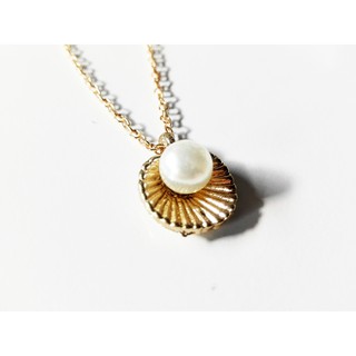 สร้อยคอเปลือกหอยมุก Pearl shell necklace ราคาถูก