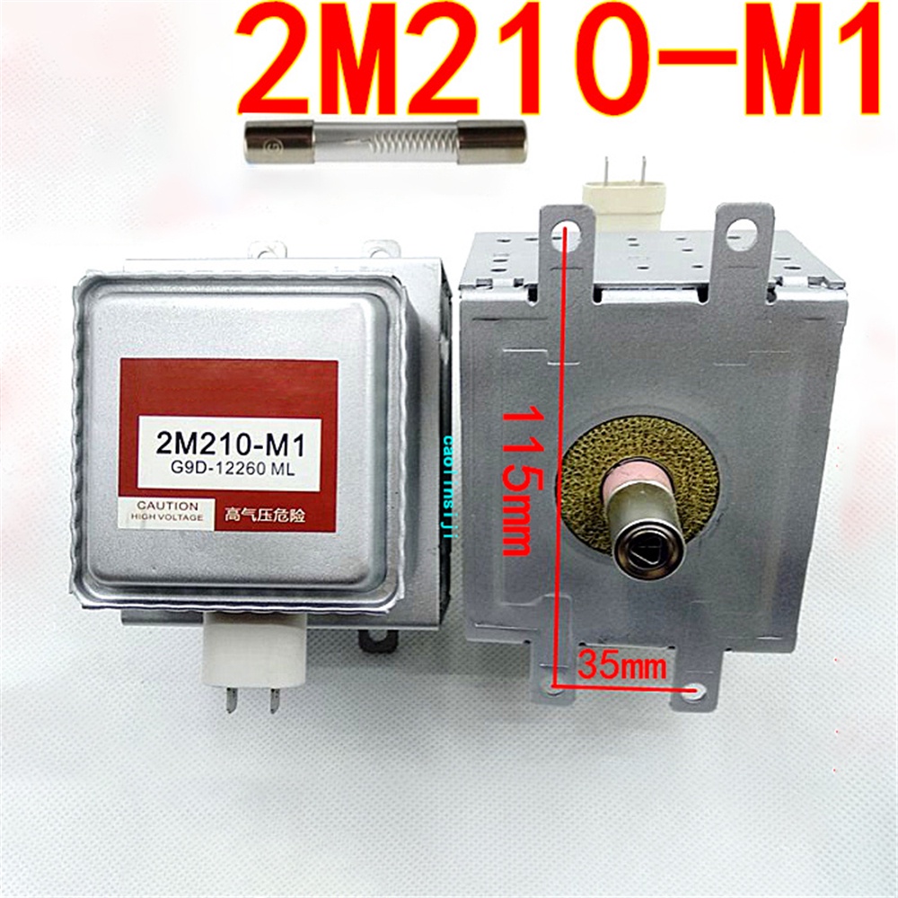 Magnetron เปลี่ยนฟิวส์แรงดันไฟฟ้า 2M210-M1 สูงสําหรับชิ้นส่วนเตาอบไมโครเวฟ Refurbished OM75S(31) pxs