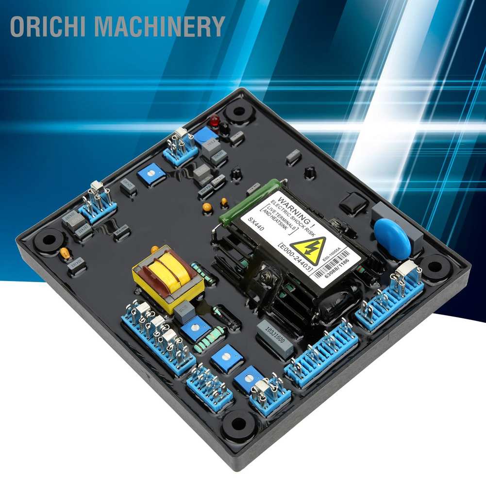 Orichi Machinery เครื่องกําเนิดไฟฟ้าควบคุมแรงดันไฟฟ้า Avr Stabilizer กับความต้านทานสูง Sx440