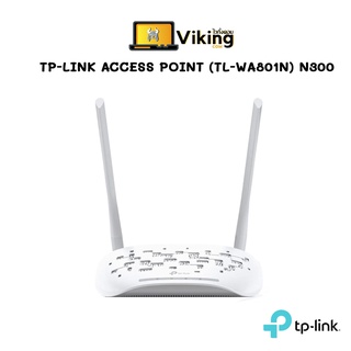 TP-LINK Access Point TP-LINK (TL-WA801N) Wireless N300 / รับประกัน Limited Lifetime