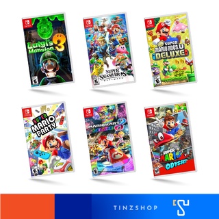 Nintendo Switch Mario Best Seller เกมมาริโอ้ขายดี 2019-2021