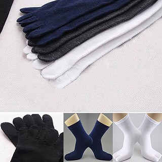 New+1 Pair Autumn Winter Warm Thermal Casual Sports Soft Toe Socks Fingersocks