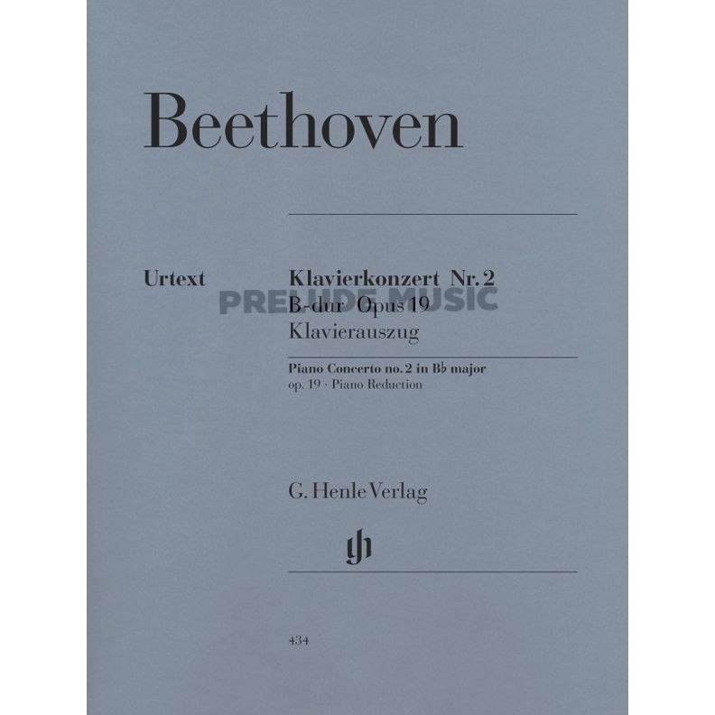 (โค้ดINCSM2Lลด70฿) Beethoven Piano Concerto no. 2 B flat major op. 19