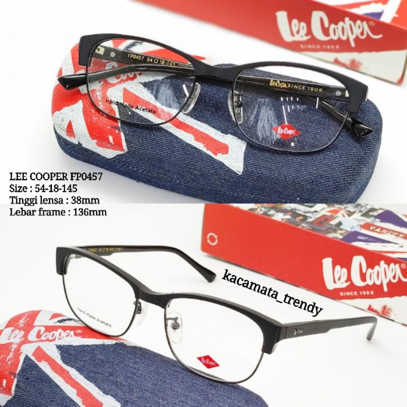 Lee COOPER FP0457 กรอบแว่นตาผู้ชายคุณภาพพรีเมี่ยม