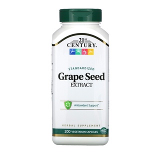 21st Century Grape Seed Extract, 200 Veggie Caps