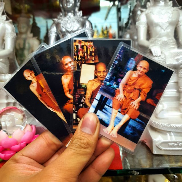รูปหลวงปู่ดู่ เคลือบอย่างดี หลวงตาม้าปลุกเสก พิธีวัดโฆสิตาราม