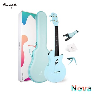 ชุดอูคูเลเล่คาร์บอนไฟเบอร์ Enya Concert AcousticPlus Nova U / OR EQ 23 นิ้วพร้อมเคส